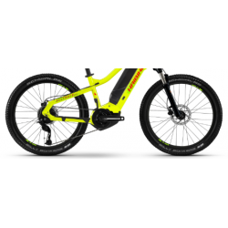 Rower elektryczny młodzieżowy HAIBIKE ALLTRACK Kids limnkowo / czerwony 2023