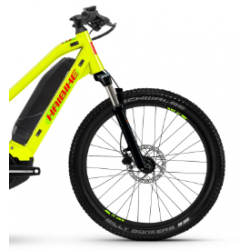 Rower elektryczny młodzieżowy HAIBIKE ALLTRACK Kids limnkowo / czerwony 2023