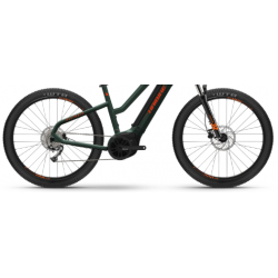 Rower elektryczny HAIBIKE ALLTRACK oliwkowy / pomarańczowy mat 2025