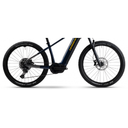 Rower elektryczny HAIBIKE ALLTRACK 10 27.5 niebieski / tytanowy / żółty połysk 2025