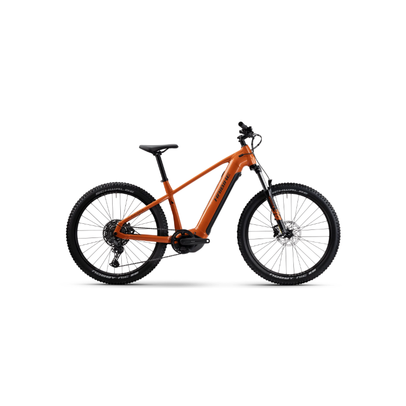 Rower elektryczny HAIBIKE ALLTRACK 6 27.5 HIGH papaya / titan gloss 2025