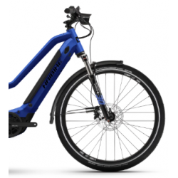 Rower elektryczny HAIBIKE Trekking 4 MID 500Wh niebieski mat 2022