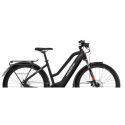 Rower elektryczny HAIBIKE Trekking 6 MID 630Wh czarny / czerwony 2022