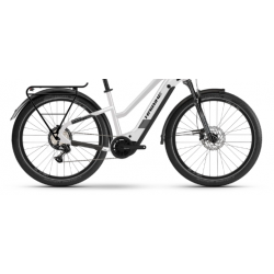 Rower elektryczny HAIBIKE Trekking 8 MID sparkling white 2021