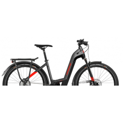 Rower elektryczny HAIBIKE Trekking 9 LOW 625Wh antracyt / czerwony 2022