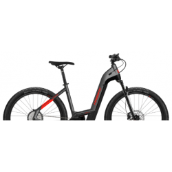 Rower elektryczny Haibike Trekking 9 Cross Low 625Wh grafitowy / czerwony 2022