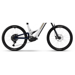 Rower elektryczny HAIBIKE ALLTRAIL 8 LOW 27.5 600Wh biały / niebieski / złoty połysk 2025