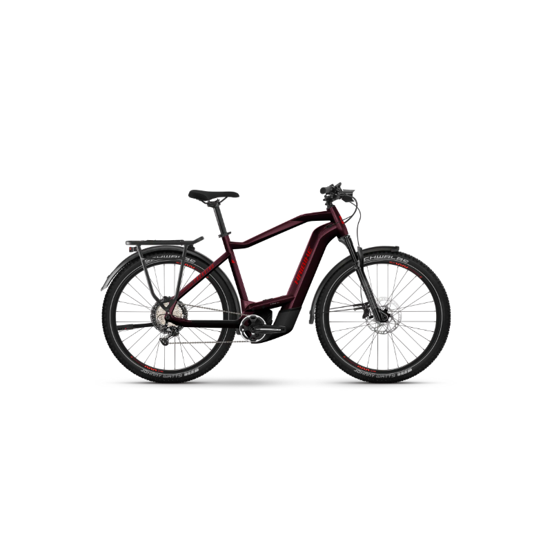 Rower elektryczny HAIBIKE Trekking 11 High 750Wh tuscan / neon red - gloss 2024