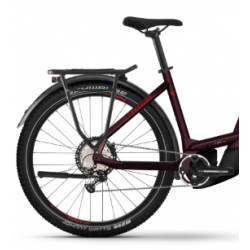 Rower elektryczny HAIBIKE Trekking 11 Low 750Wh tuscan / neon red - gloss 2024