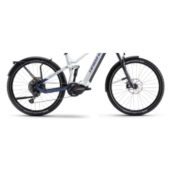 Rower elektryczny HAIBIKE Adventr FS 9 MTB Fully 720Wh srebrny / ciemny niebieski mat 2023