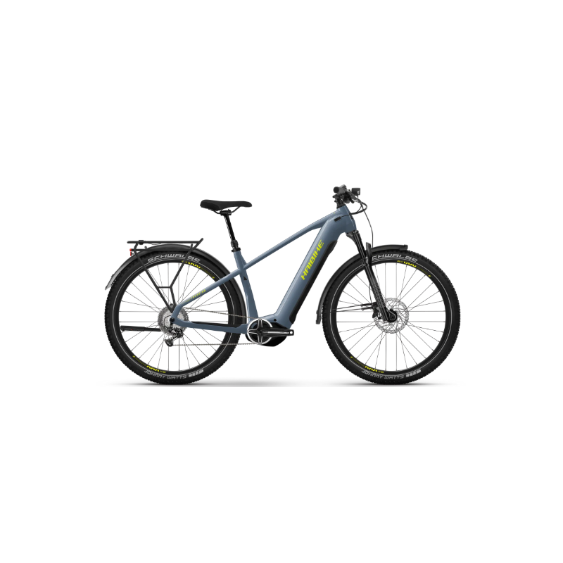 Rower elektryczny HAIBIKE Trekking 7.5 High 720Wh blue slate / yellow gloss 2024