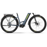 Rower elektryczny HAIBIKE Trekking 7.5 Low 720Wh blue slate  yellow gloss 2024