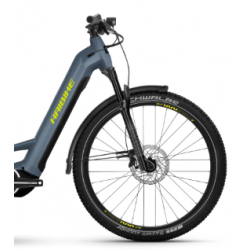 Rower elektryczny HAIBIKE Trekking 7.5 Low 720Wh blue slate  yellow gloss 2024