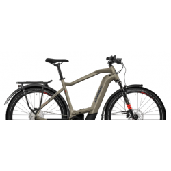 Rower elektryczny HAIBIKE Trekking 8 High 750Wh kawowy / czerwony / niebieski połysk 2024