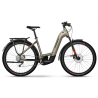 Rower elektryczny HAIBIKE Trekking 8 Low 750Wh kawowy / czerwony / niebieski połysk 2024