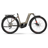Rower elektryczny HAIBIKE Trekking 8 Low 750Wh kawowy / czerwony / niebieski połysk 2024