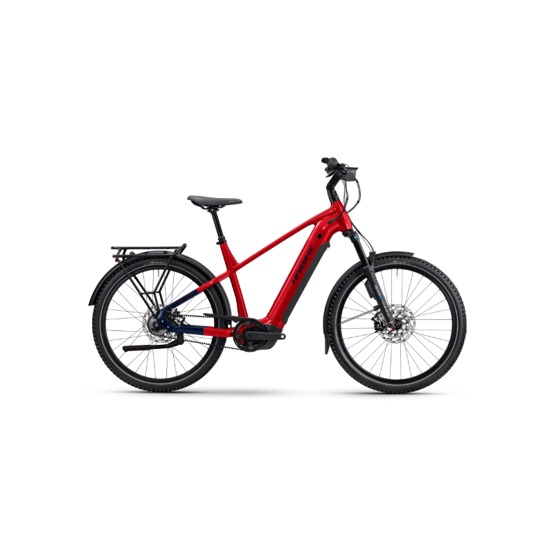 Rower elektryczny HAIBIKE Trekking 9 ABS High 800Wh dynamite red / blue glossy 2025