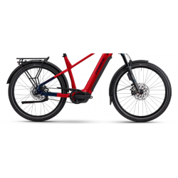 Rower elektryczny HAIBIKE Trekking 9 ABS High 800Wh dynamite red / blue glossy 2025