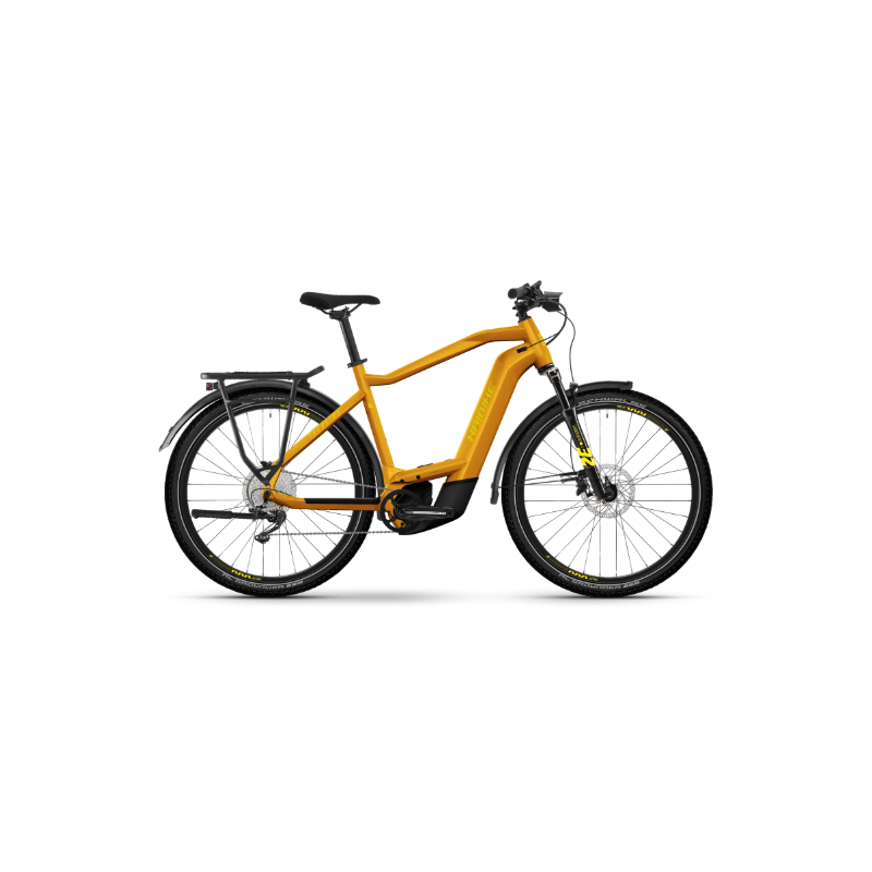 Rower elektryczny HAIBIKE Trekking 8 High 750Wh metal lava / yellow gloss 2024
