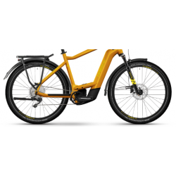 Rower elektryczny HAIBIKE Trekking 8 High 750Wh metal lava / yellow gloss 2024