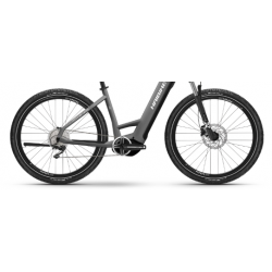 Rower elektryczny HAIBIKE Trekking 4 Cross Low 720Wh dark silver / pearl matt 2023