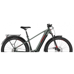 Rower elektryczny HAIBIKE Trekking 5 High 720Wh oliwkowy / czerwony połysk 2023