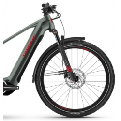Rower elektryczny HAIBIKE Trekking 5 High 720Wh oliwkowy / czerwony połysk 2023