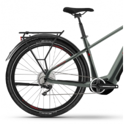 Rower elektryczny HAIBIKE Trekking 5 High 720Wh oliwkowy / czerwony połysk 2023