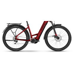 Rower elektryczny HAIBIKE Trekking 5 Low dynamite red / black gloss 2023