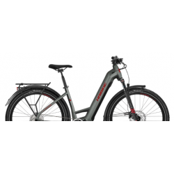 Rower elektryczny HAIBIKE Trekking 5 Low 720Wh olive / red gloss 2023