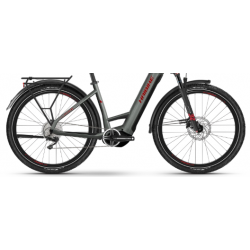 Rower elektryczny HAIBIKE Trekking 5 Low 720Wh olive / red gloss 2023