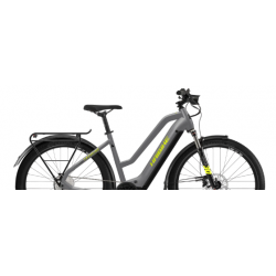 Rower elektryczny HAIBIKE Trekking 6 Mid 630Wh szary neon 2022