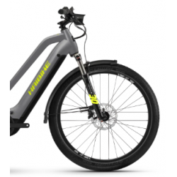 Rower elektryczny HAIBIKE Trekking 6 Mid 630Wh szary neon 2022