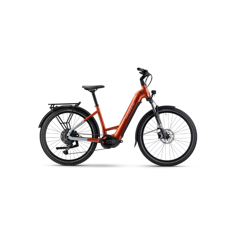 Rower elektryczny HAIBIKE Trekking 4 Low 720Wh orange / silver 2025