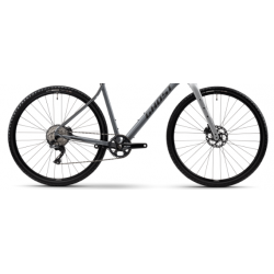 Rower gravel GHOST Asket Advanced AL jasny szary 2025