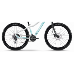 Rower górski GHOST LANAO 27.5 Youth pearl white crystal / blue green glossy 2025