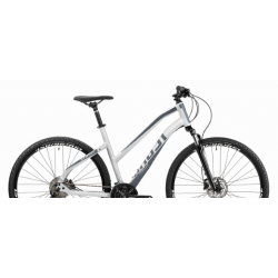 Rower crossowy GHOST Square Cross Mid damski szary 2024
