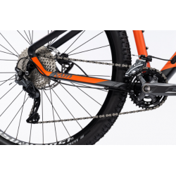 Rower górski GHOST KATO ADVANCED 27.5 black / monarch orange matt 2025