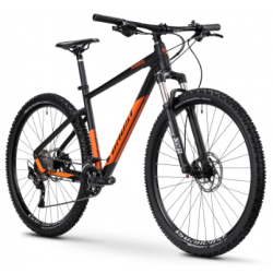 Rower górski GHOST KATO ADVANCED 27.5 black / monarch orange matt 2025