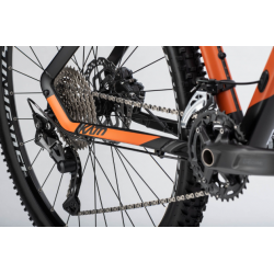 Rower górski GHOST KATO ADVANCED 27.5 black / monarch orange matt 2025