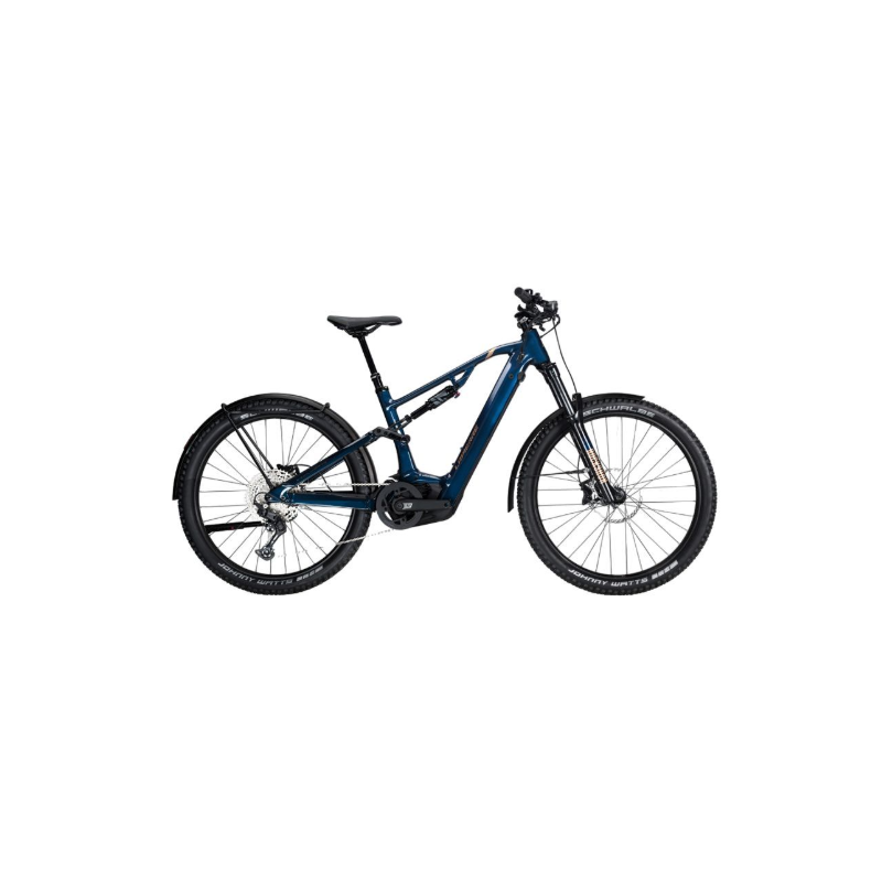 Rower elektryczny LAPIERRE E-EXPLORER FS 9.7 750Wh ciemny niebieski połysk 2024