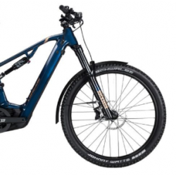 Rower elektryczny LAPIERRE E-EXPLORER FS 9.7 750Wh ciemny niebieski połysk 2024