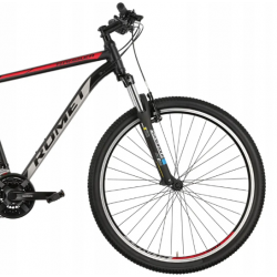 Rower górski ROMET Rambler R9.1 czarny / czerwony 2024