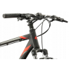 Rower górski KROSS ESPRIT 1 27.5" czarny / czerwony / grafitowy mat USZKODZONY LAKIERNICZO