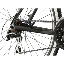 Rower górski KROSS ESPRIT 1 27" czarny / czerwony / grafitowy mat 2024