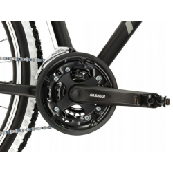 Rower górski KROSS ESPRIT 1 27.5" czarny / czerwony / grafitowy mat USZKODZONY LAKIERNICZO