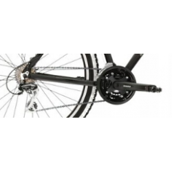 Rower górski KROSS ESPRIT 1 27" czarny / czerwony / grafitowy mat 2024