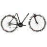 Rower górski KROSS ESPRIT 1 27.5" czarny / czerwony / grafitowy mat USZKODZONY LAKIERNICZO