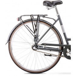 Romet Sonata Classic 28 grafitowy + koszyk 2022