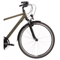 Rower trekkingowy KROSS TRANS 2.0 khaki / czarny 2024